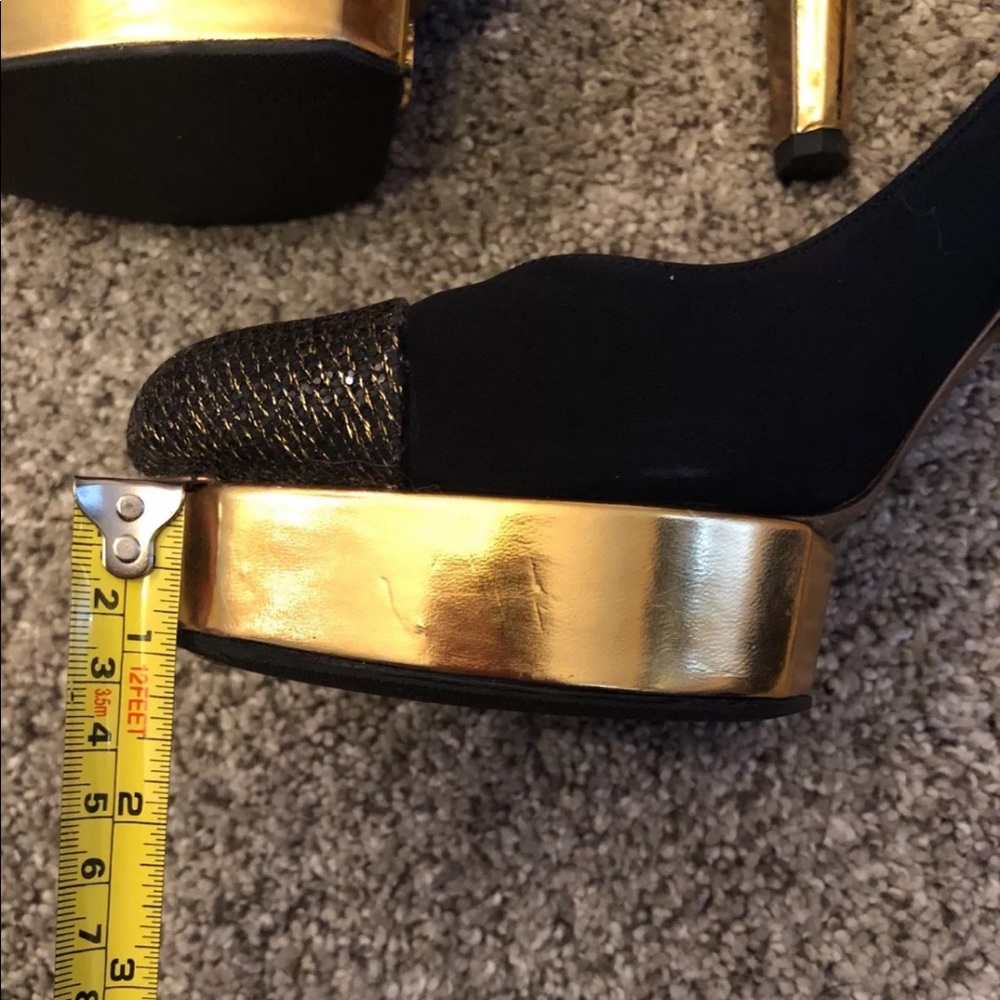 Authentic Chanel Cap Toe Platform Pump - image 8